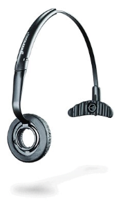 Plantronics CS60 headband with leather